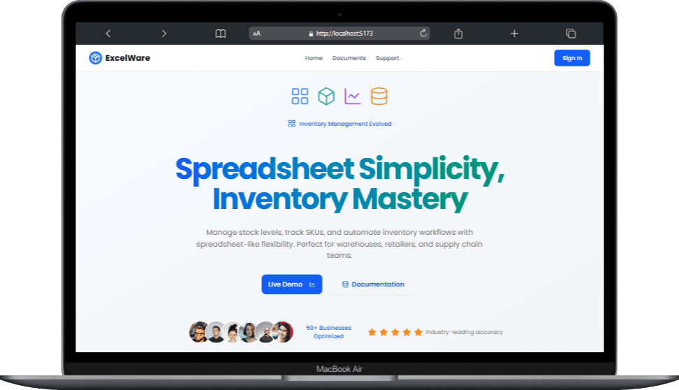 ExcelWare - Enterprise Inventory Management